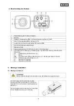 Preview for 9 page of Abus HDCC50000 User Manual