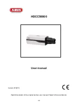 Предварительный просмотр 20 страницы Abus HDCC50000 User Manual