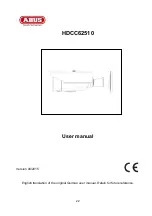 Предварительный просмотр 22 страницы Abus HDCC62510 User Manual