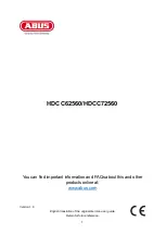 Предварительный просмотр 15 страницы Abus HDCC62560 User Manual