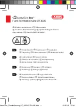 Preview for 1 page of Abus HomeTec Pro CFF300 Manual