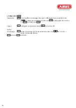 Preview for 34 page of Abus HomeTec Pro CFT3000 Manual