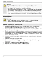 Preview for 14 page of Abus HSRM 10000 User Manual