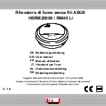 Предварительный просмотр 63 страницы Abus HSRM20000 / RM40 Li User Manual