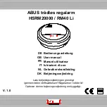 Предварительный просмотр 104 страницы Abus HSRM20000 / RM40 Li User Manual