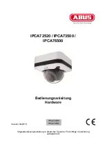 Предварительный просмотр 3 страницы Abus IPCA72520 User Manual Hardware