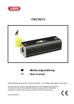 Abus ITAC10210 User Manual preview