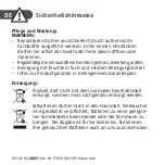 Preview for 6 page of Abus JC8230 Assembly And Operating Instructions Manual