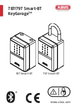 Предварительный просмотр 1 страницы Abus KeyGarage 787 Smart-BT Operating Instructions Manual