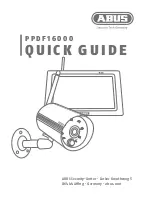 Abus PPDF16000 Quick Manual предпросмотр