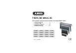 Предварительный просмотр 1 страницы Abus PROFILINE MEGA LED Series Installation Manual