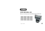 Предварительный просмотр 12 страницы Abus PROFILINE MEGA LED Series Installation Manual