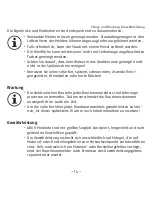 Preview for 14 page of Abus RWM120 User Manual