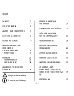 Preview for 2 page of Abus RWM450 User Manual