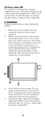 Preview for 15 page of Abus Security-Center EcoLine TV7000 Installation Manual