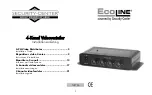 Предварительный просмотр 1 страницы Abus Security-Center EcoLine TV8726 Installation Manual