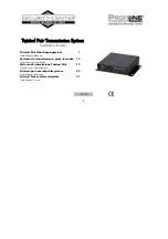 Preview for 8 page of Abus Security-Center ProfiLine TV8720 Installation Manual