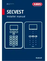 Предварительный просмотр 1 страницы Abus SECVEST FUAA50 Series Installer Manual