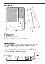 Предварительный просмотр 10 страницы Abus Secvest IP Installation And Operating Instructions Manual