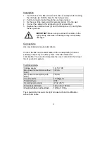 Preview for 8 page of Abus SG1650 Installation Manual