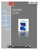 Abus TAGTEMP User Manual preview