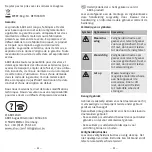 Preview for 12 page of Abus TL-525 Operating Instructions Manual