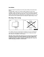 Preview for 12 page of Abus TV5720 Operating Manual