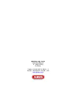 Предварительный просмотр 97 страницы Abus TV8500 User Manual