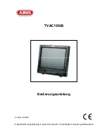 Предварительный просмотр 3 страницы Abus TVAC10000 User Manual