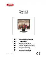 Preview for 1 page of Abus TVAC10011 User Manual