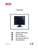 Preview for 1 page of Abus TVAC10030 User Manual