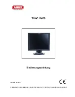 Preview for 3 page of Abus TVAC10030 User Manual