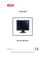 Preview for 27 page of Abus TVAC10030 User Manual