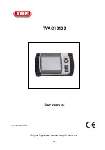 Preview for 17 page of Abus TVAC10100 User Manual