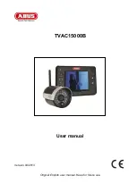 Preview for 3 page of Abus TVAC15000B User Manual