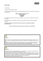 Preview for 4 page of Abus TVAC15000B User Manual