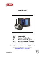 Abus TVAC15000C User Manual preview