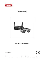 Предварительный просмотр 3 страницы Abus TVAC15300 User Manual