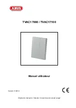 Предварительный просмотр 21 страницы Abus TVAC17000 User Manual