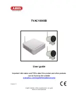 Предварительный просмотр 3 страницы Abus TVAC18000B User Manual