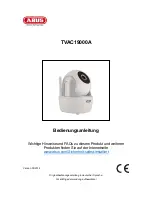 Предварительный просмотр 3 страницы Abus TVAC19000A User Manual