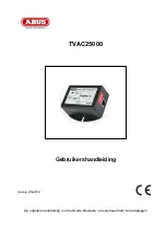 Предварительный просмотр 33 страницы Abus TVAC25000 User Manual