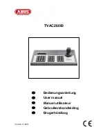 Предварительный просмотр 1 страницы Abus TVAC26000 User Manual