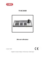 Предварительный просмотр 25 страницы Abus TVAC26000 User Manual