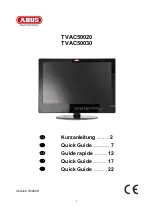 Preview for 1 page of Abus TVAC50020 Quick Manual