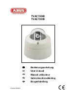 Abus TVAC70000 User Manual preview