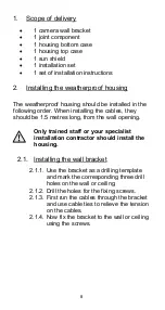 Preview for 8 page of Abus TVAC70200 Installation Instructions Manual