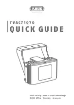 Предварительный просмотр 2 страницы Abus TVAC71070 Quick Manual