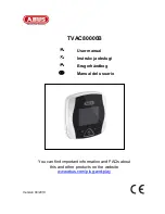 Abus TVAC80000B User Manual предпросмотр