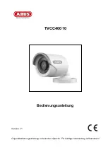 Предварительный просмотр 3 страницы Abus TVCC40010 User Manual